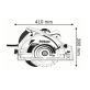 BOSCH GKS 85 G ripzāģis 